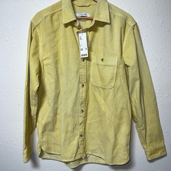Urban Outfitters Other - Urban Outfitters Yellow Lightweight‎ Shirt Jacket